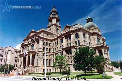 Tarrant County Courthouse in Fort Worth, Texas