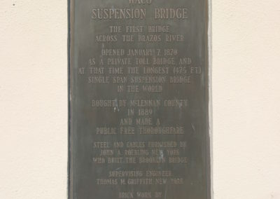 Waco Suspension Bridge 16